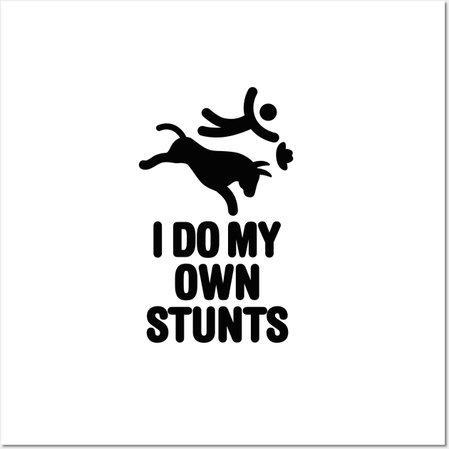 Rodeo Cowboy Bull Riding Rodeo, I do my own stunts Wall Art by LaundryFactory